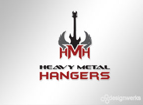 heavy-metal-hangers-logo-design
